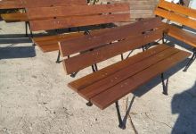 7. Ławki - efekt końcowy