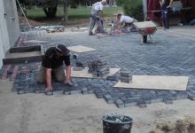 2. Utwardzanie terenu wokół świetlicy