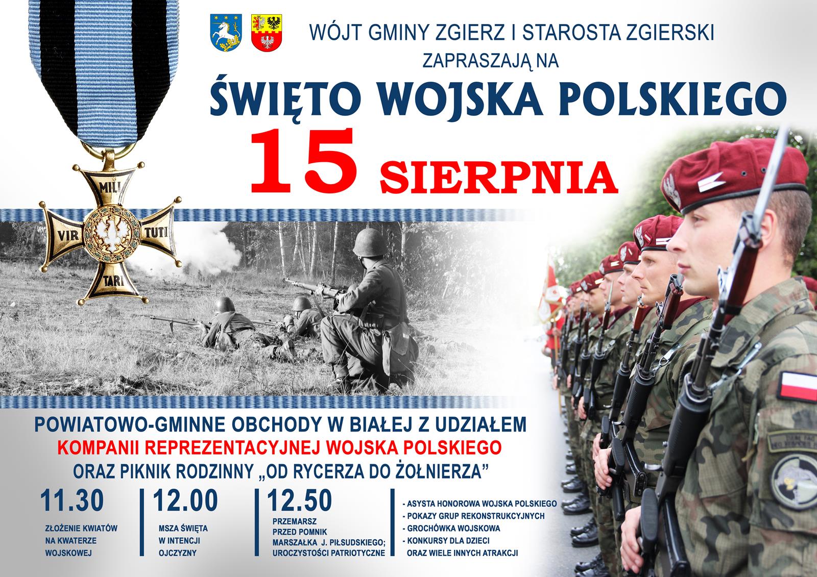 Starosta Zgierski Bogdan Jarota oraz Wójt Gminy Zgierz...