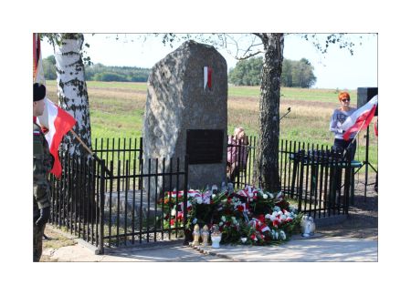 80 rocznica śmierci ppłk Tadeusza Mikke w Boczkach Domaradzkich