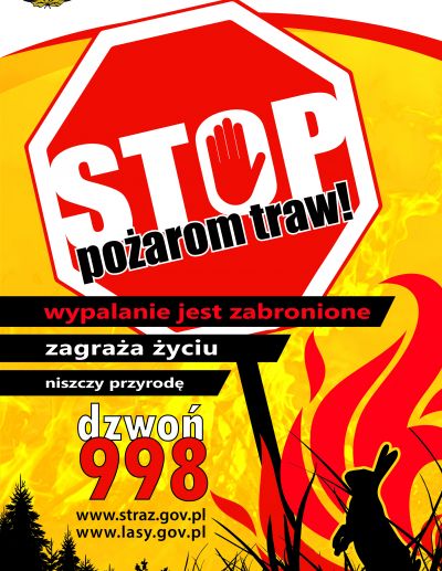 Akcja "Stop pożarom traw"