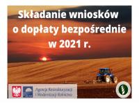 Dopłaty 2021 - wnioski tylko przez internet