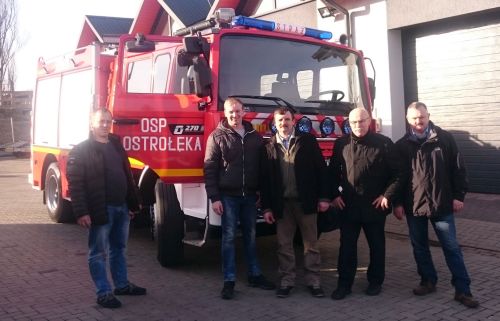 Nowy samochód pożarniczy dla OSP Ostrołęka