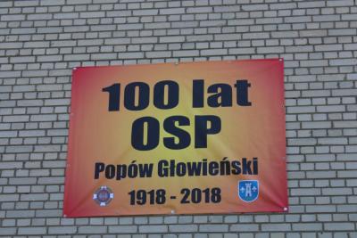 Ochotnicza Straż Pożarna w Popowie Głowieńskim obchodziła jubileusz 100-lecia powstania
