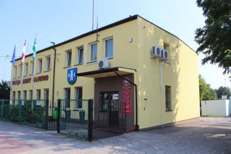 Odnowiona elewacja Urzędu Gminy Głowno