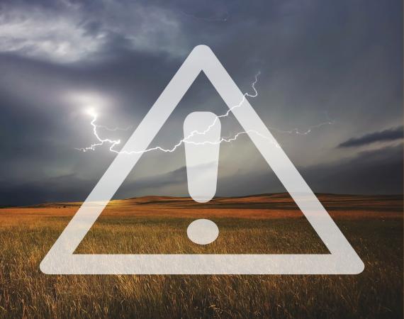 Ostrzeżenie meteorologiczne z dnia 17.05.2021 r. | Silny deszcz z burzami