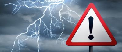Ostrzeżenie meteorologiczne - burze