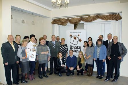 Podsumowanie IX edycji programu "Działaj Lokalnie" Stowarzyszenia LGD POLCENTRUM