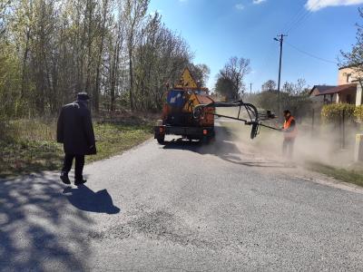 Remonty cząstkowe dróg gminnych w Gminie Głowno