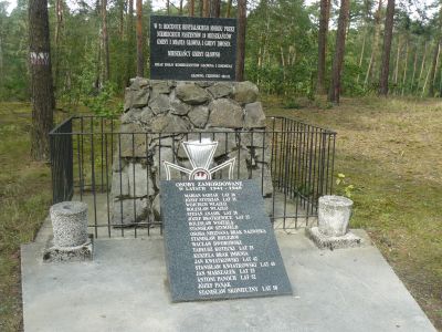 Remont miejsca pamięci mordu mieszkańców Gminy i Miasta Głowna w czasie II Wojny Światowej