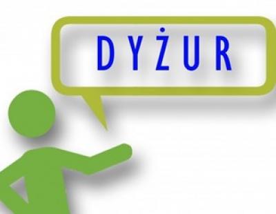 Terminy dyżurów Przewodniczącego Rady Gminy Głowno