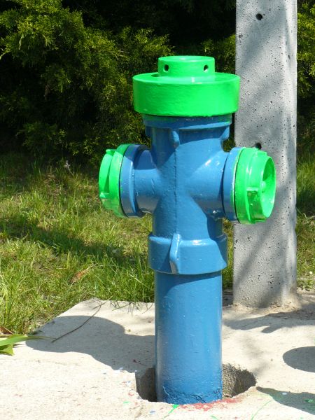 Trwa remont i renowacja gminnych hydrantów przeciwpożarowych