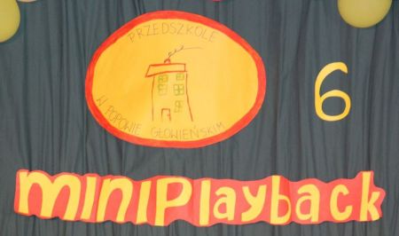 VI edycja konkursu Mini Playback pod patronatem Wójta Gminy Głowno Pana Marka Jóźwiaka
