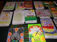 Wręczenie nagród dla zwycięzców w Gminnym konkursie plastycznym „Najpiękniejsza kartka Wielkanocna”