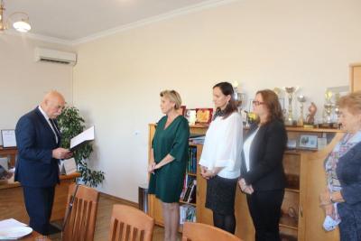 Wręczenie nagród z okazji Dnia Edukacji Narodowej