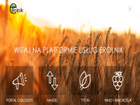 Fundusze promocji na portalu usług eRolnik