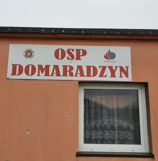 Rekreacyjne zagospodarowanie terenu przy OSP w Domaradzynie