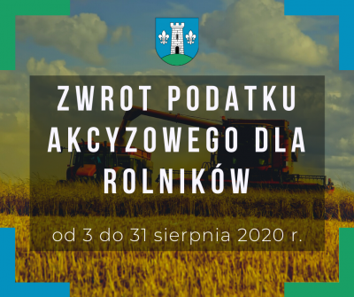 Zwrot podatku akcyzowego - II rata 2020 roku